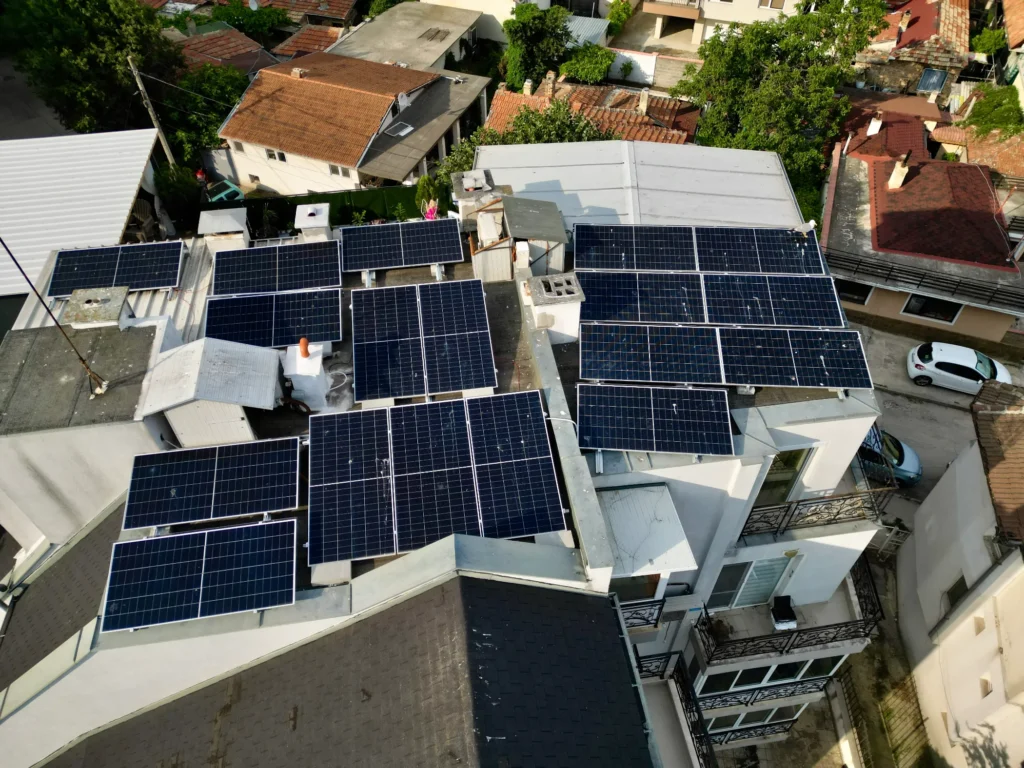 Соларна система 10.44 kWp за жилищна кооперация – Аспарухово