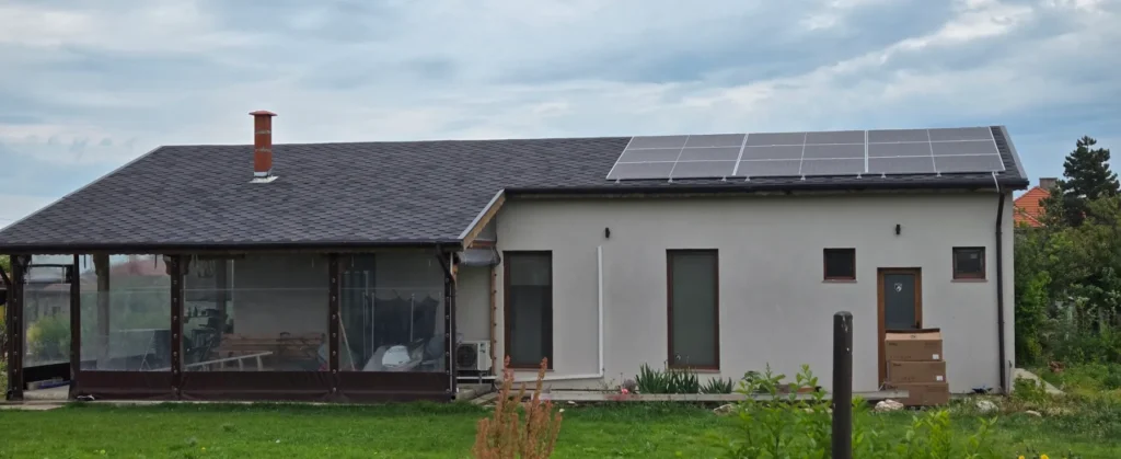 Соларна система 10.44 kWp на битумен покрив – Шабла